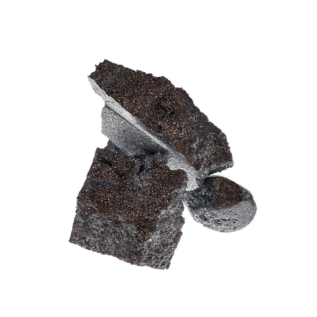 a close up image of the raw material Chromium