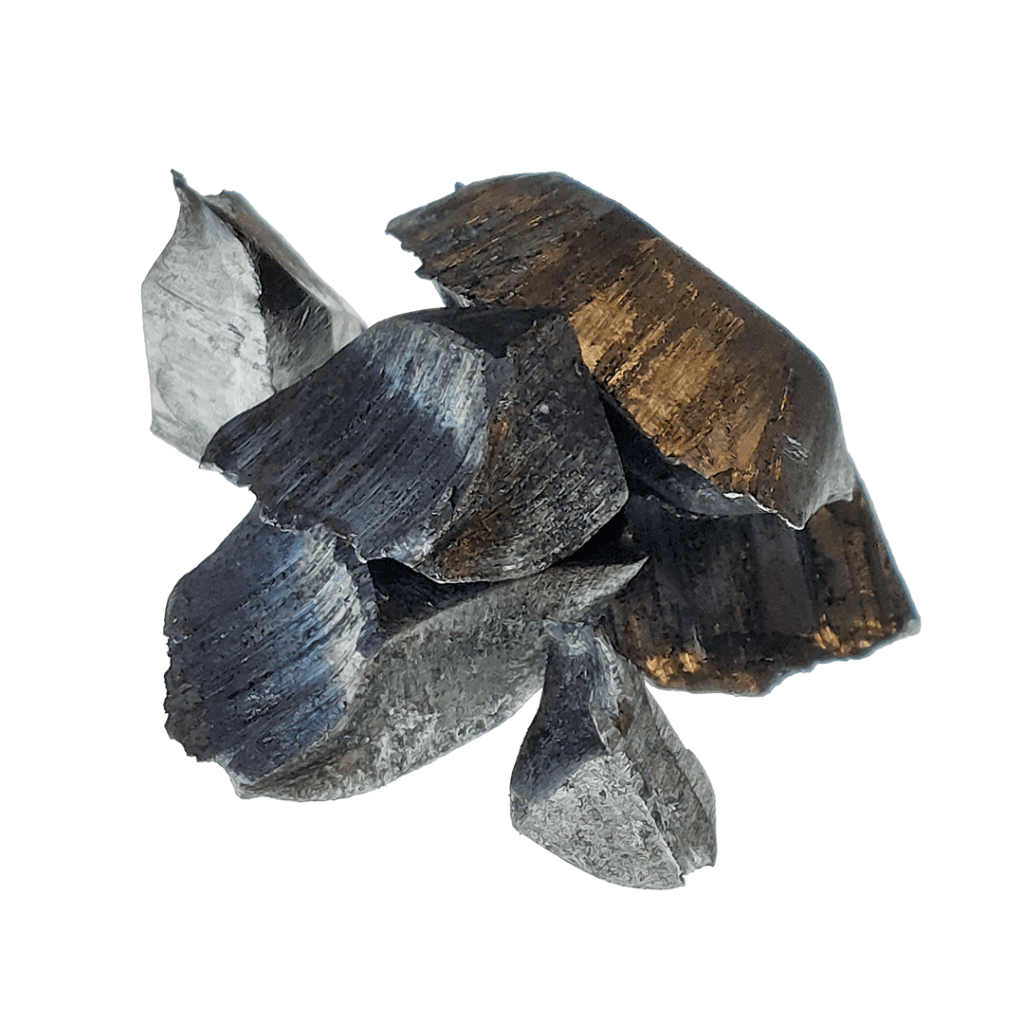 a close up image of raw material vanadium